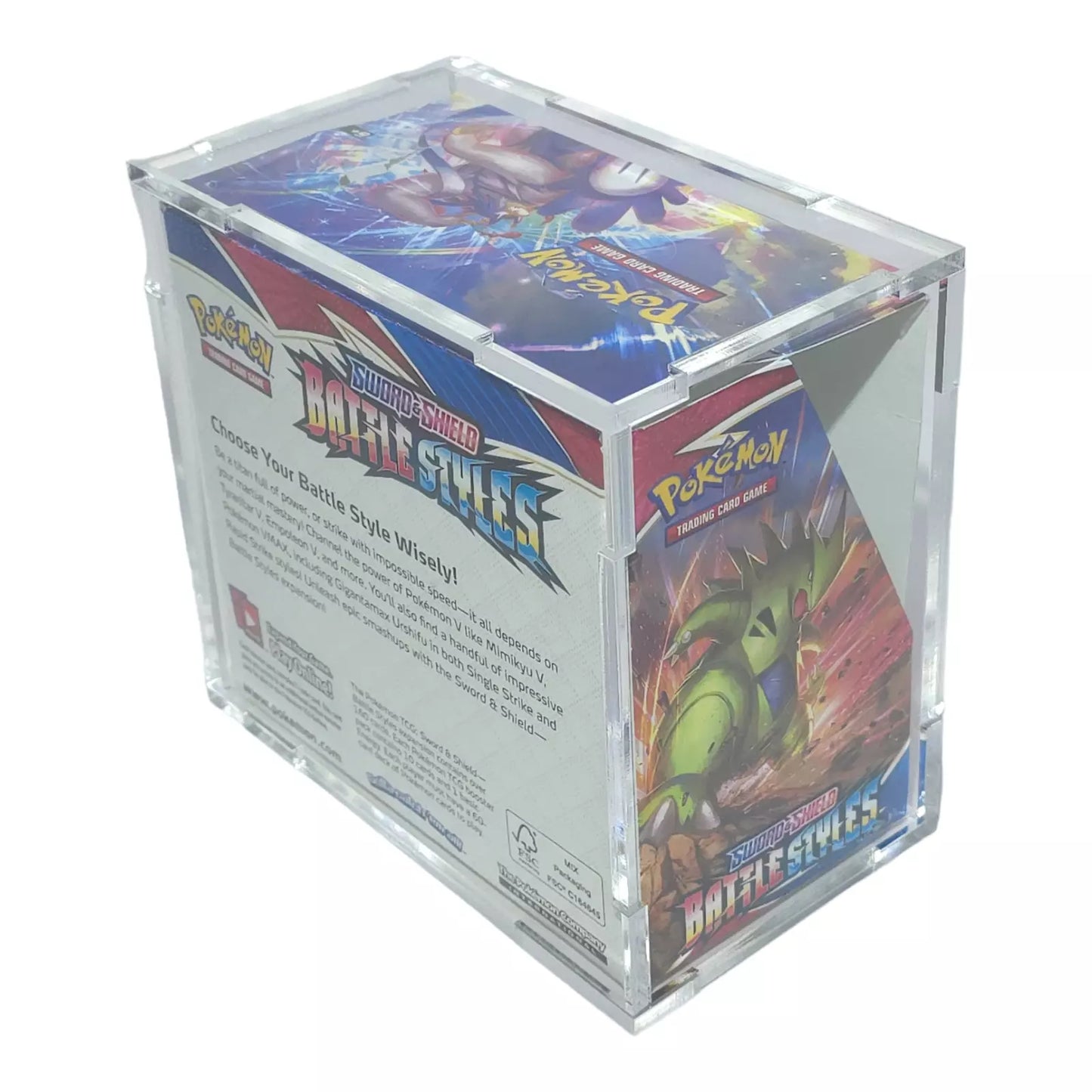 Acrylic Display Case for Pokemon Booster Box