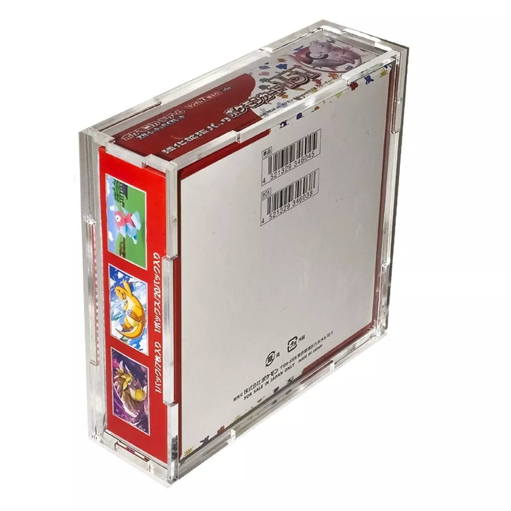 Acrylic Display Case for Pokemon 151 Japanese Booster Box