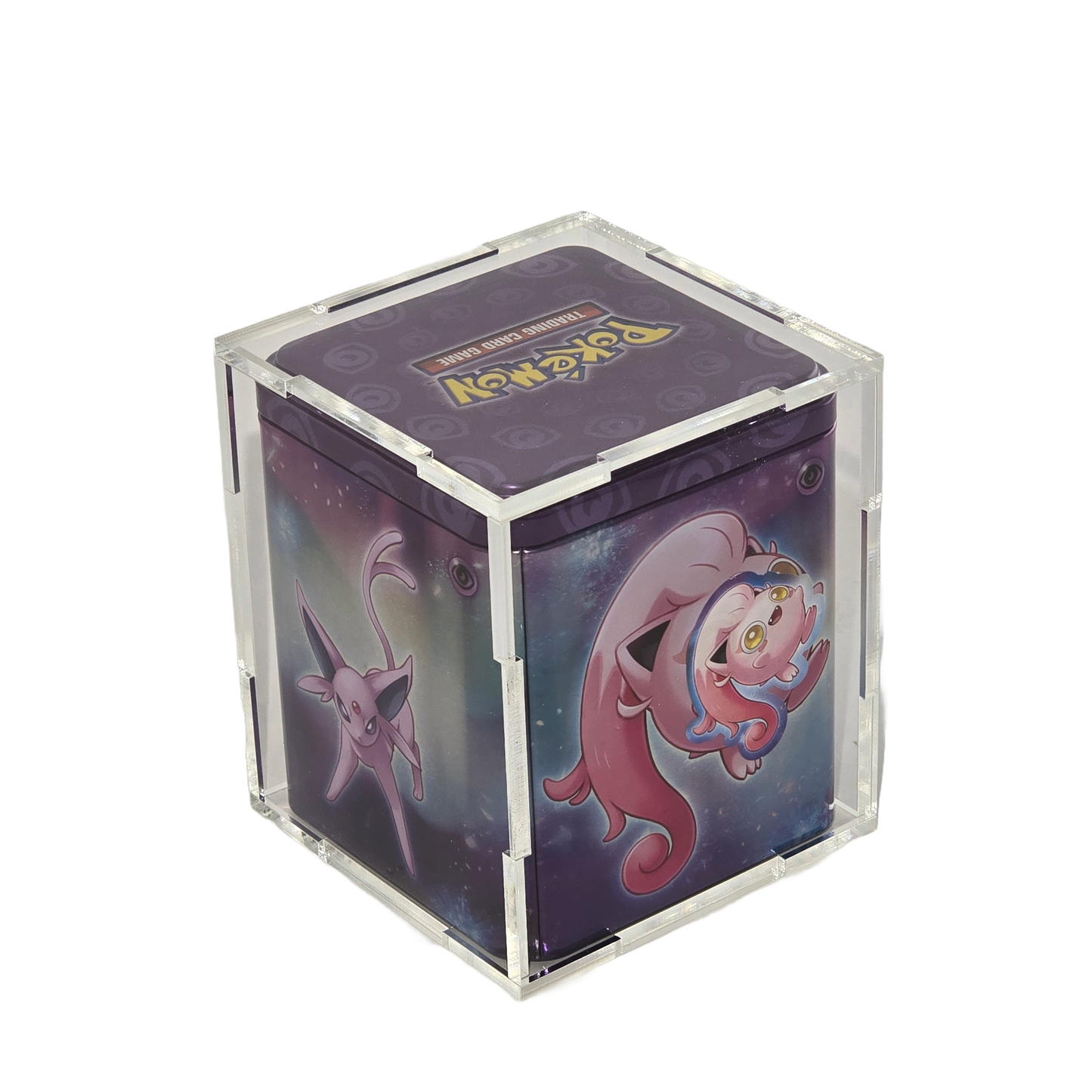 Acrylic Display Case for Pokemon Stack 'Em High Tin