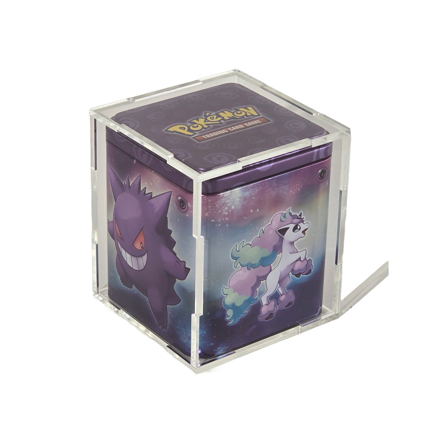 Acrylic Display Case for Pokemon Stack 'Em High Tin