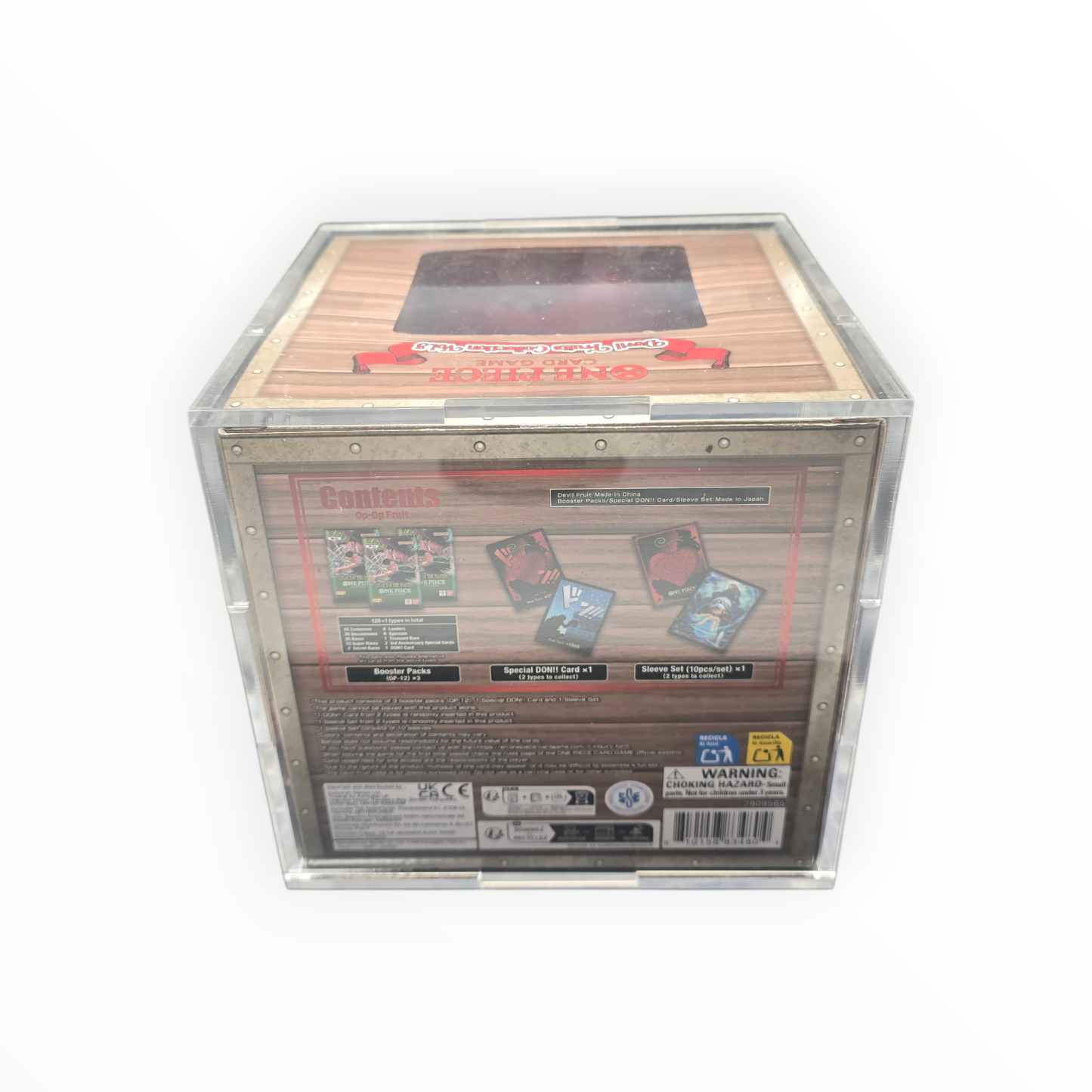 Acrylic Display Case for One Piece Devil Fruits DF-03 (Press Fit)