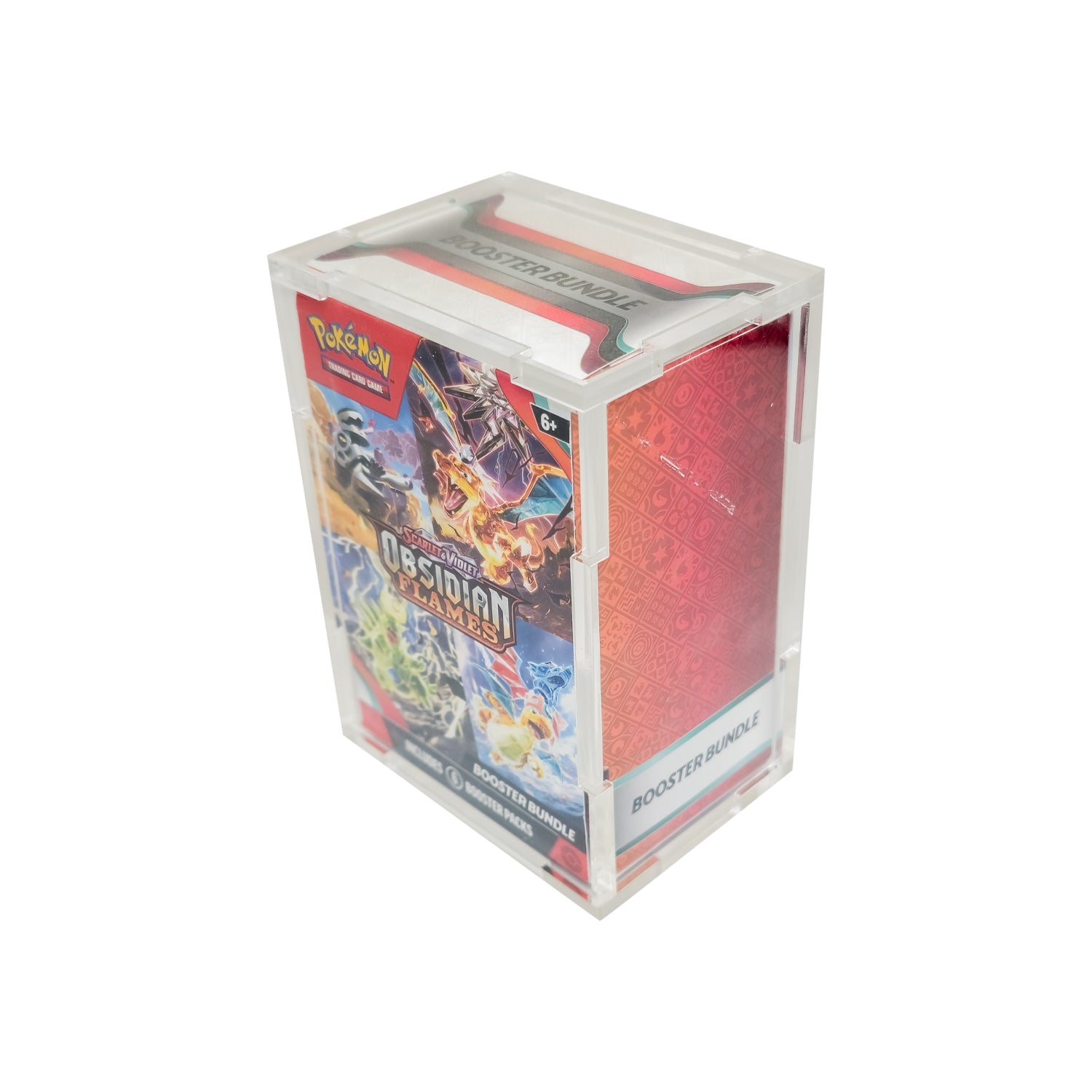 Acrylic Display Case for Pokemon Booster Bundle Display Safes Acrylic Display Case for Pokemon Booster Bundle Display Safes