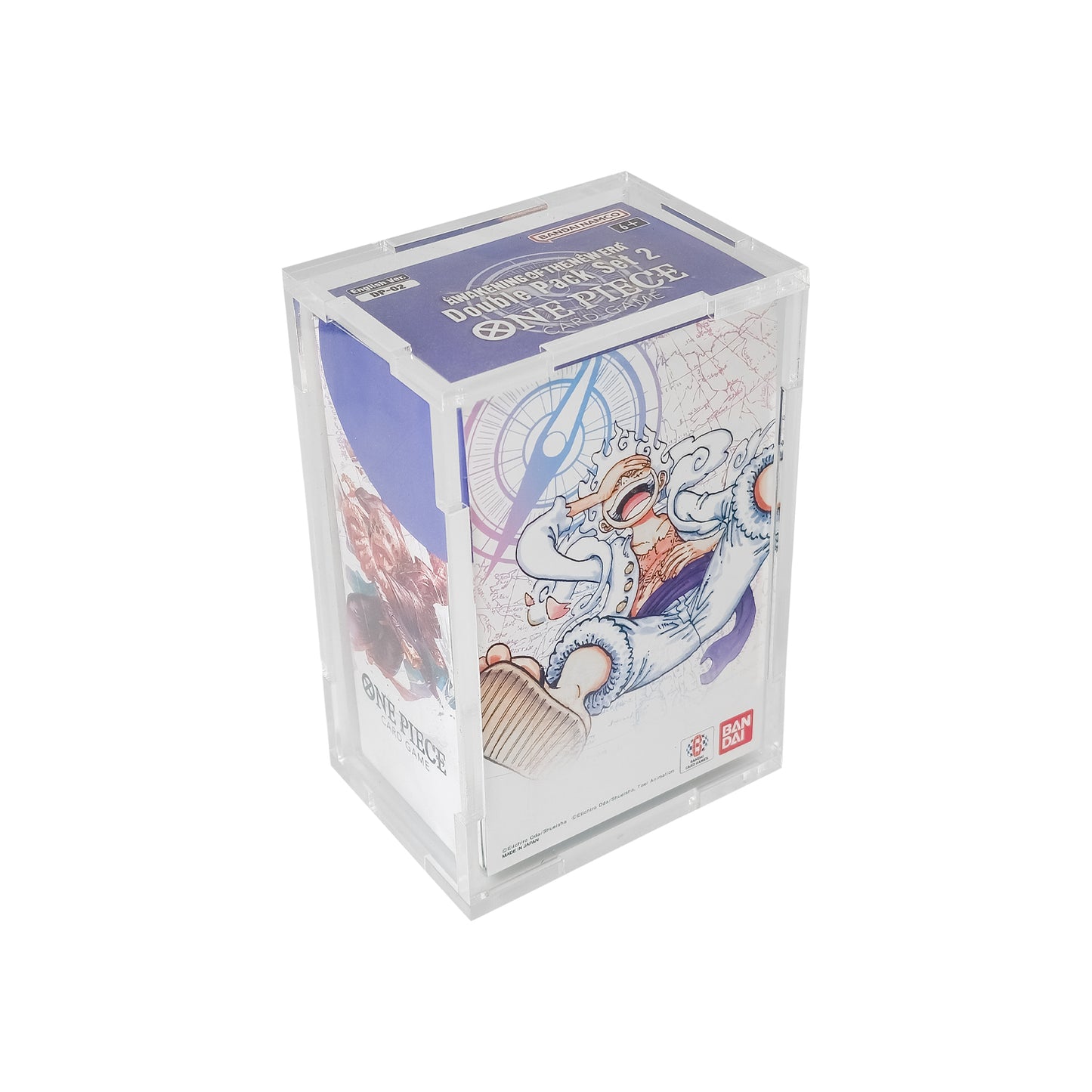 Acrylic Display Case for One Piece Awakening The New Era Double Pack Set (DP-02)