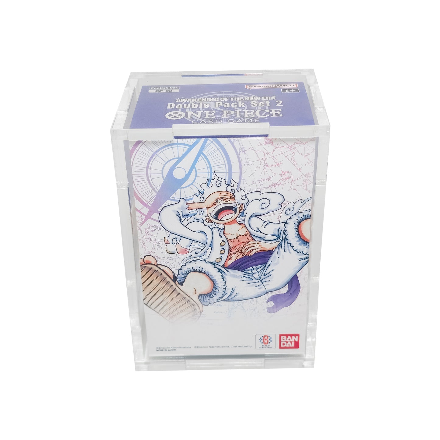 Acrylic Display Case for One Piece Awakening The New Era Double Pack Set (DP-02)