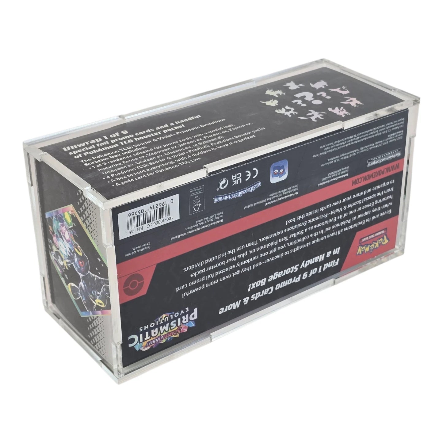 Acrylic Display Case for Pokemon Surprise Box