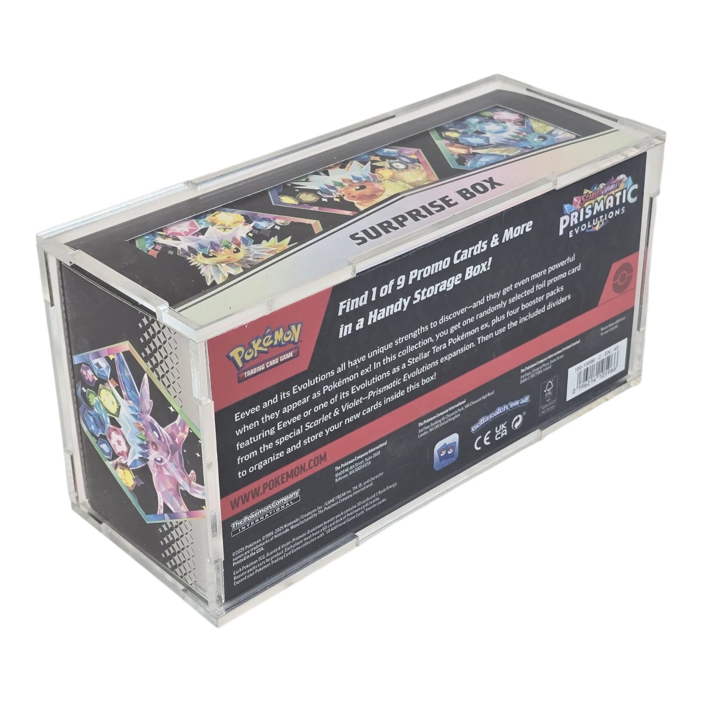 Acrylic Display Case for Pokemon Surprise Box