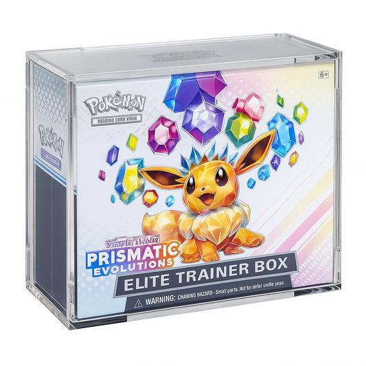 Acrylic Display Case for Pokemon ETB Trainer Box