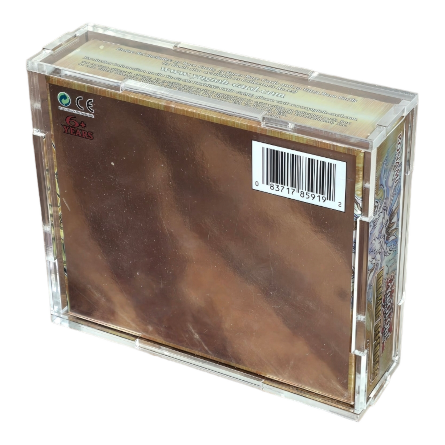 Acrylic Display Case for Yu-Gi-Oh! TCG Booster Box 24 Pack (5-9 Card Packs)