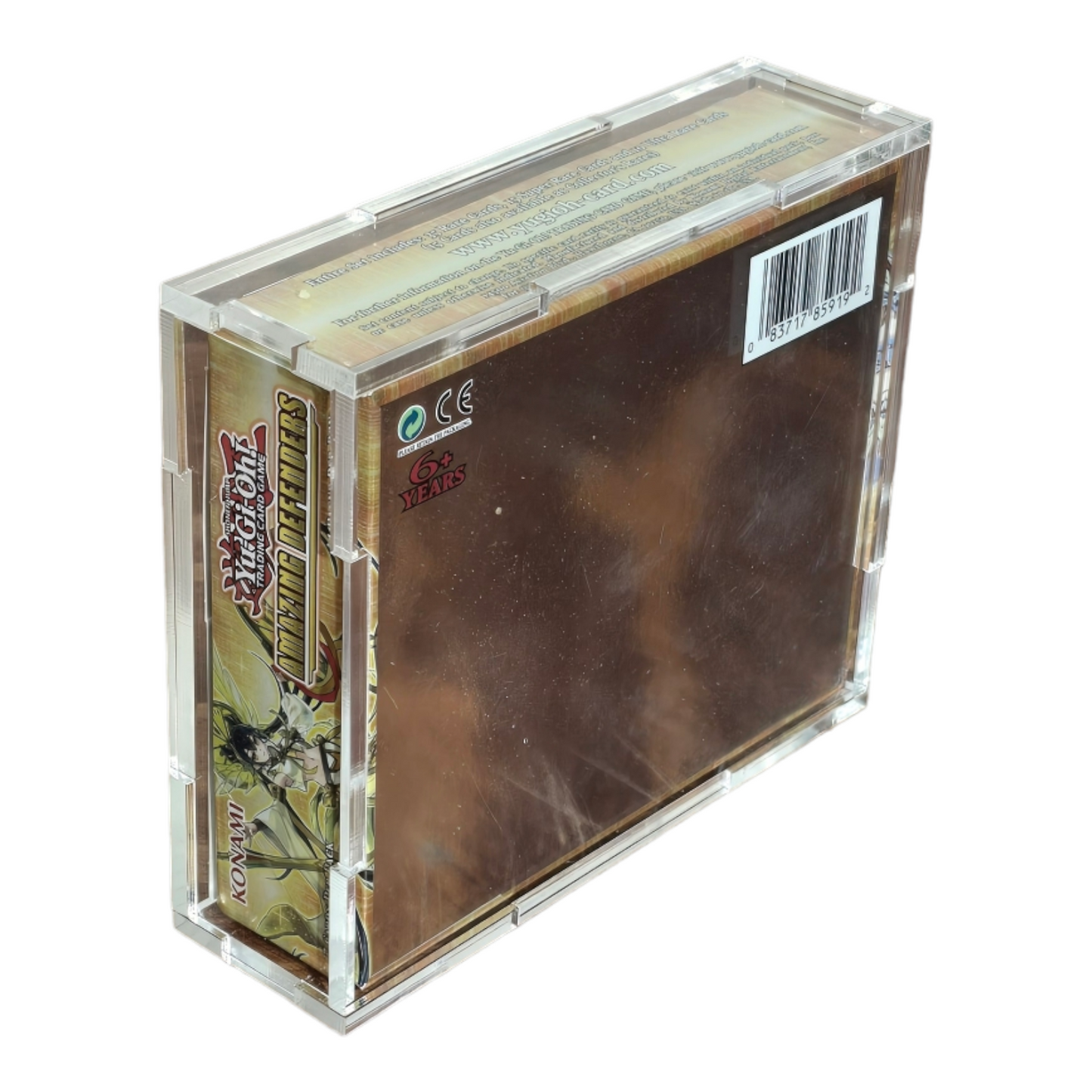 Acrylic Display Case for Yu-Gi-Oh! TCG Booster Box 24 Pack (5-9 Card Packs)