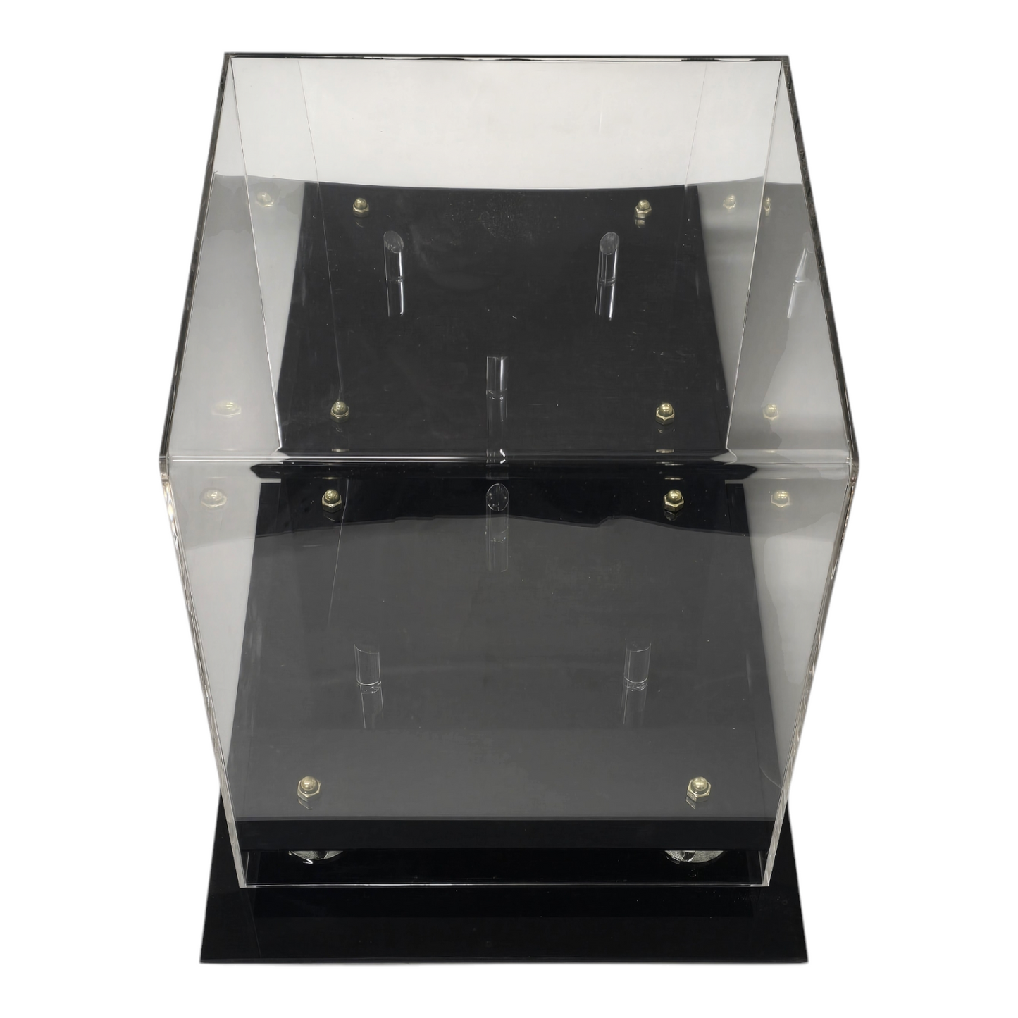 Acrylic Display Case for Full Size Basketball with Mirror