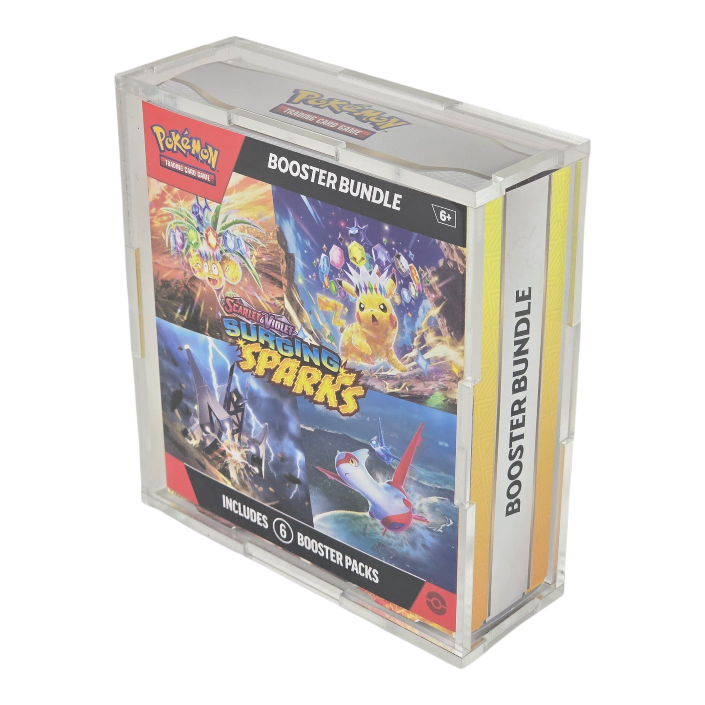 Acrylic Display Case for Pokemon Booster Bundle (Updated Version)