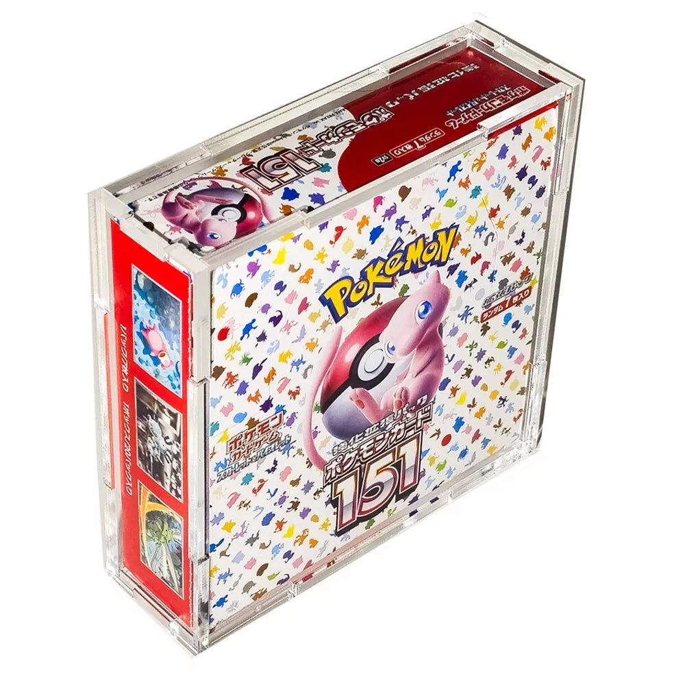 Acrylic Display Case for Pokemon 151 Japanese Booster Box – Display Safes