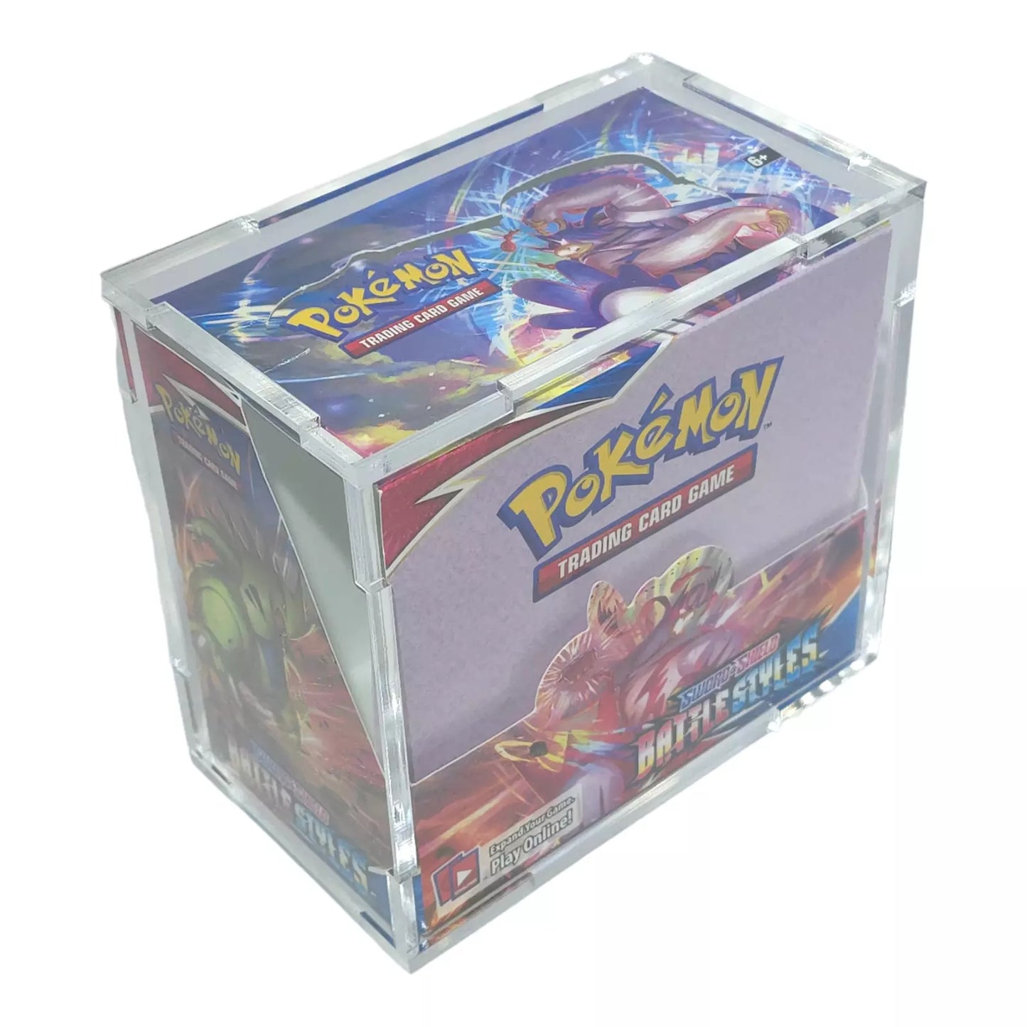 Acrylic Display Case for Pokemon Booster Box