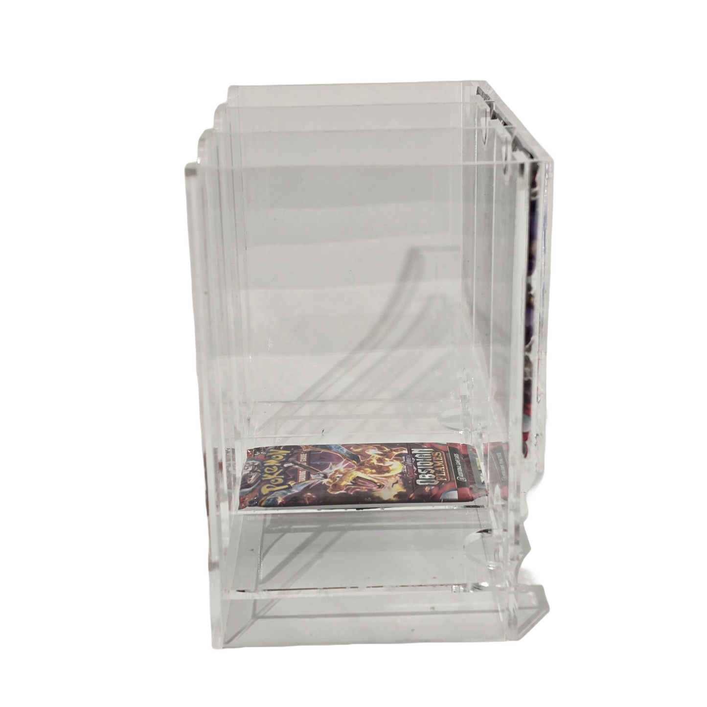 Acrylic Booster Pack Dispenser for TCG Packs (3 Slots)