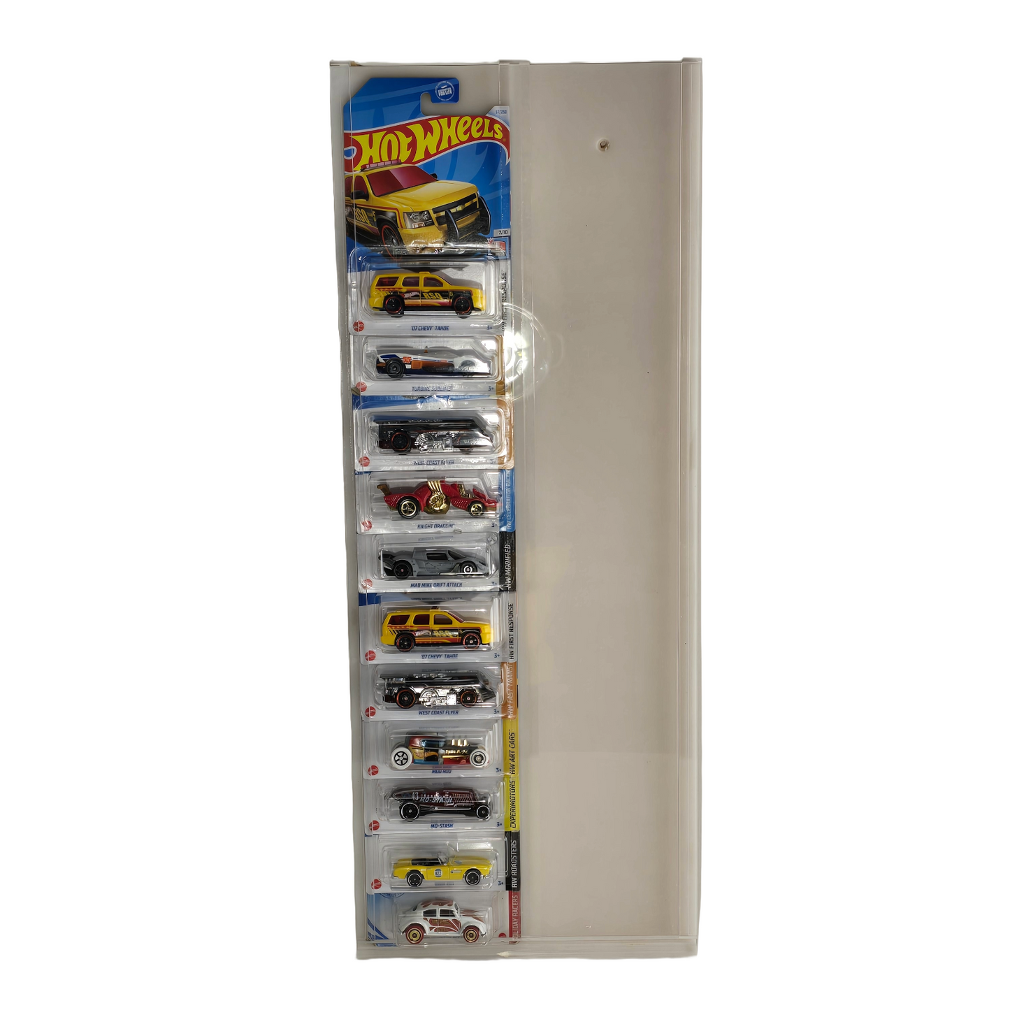 Acrylic Display for Hot Wheels 2 Column Car Wall Holder