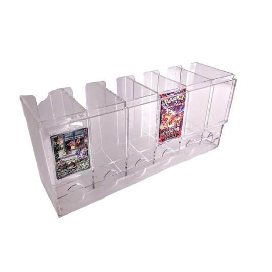 Acrylic Booster Pack Dispenser for TCG Packs (6 Slots)