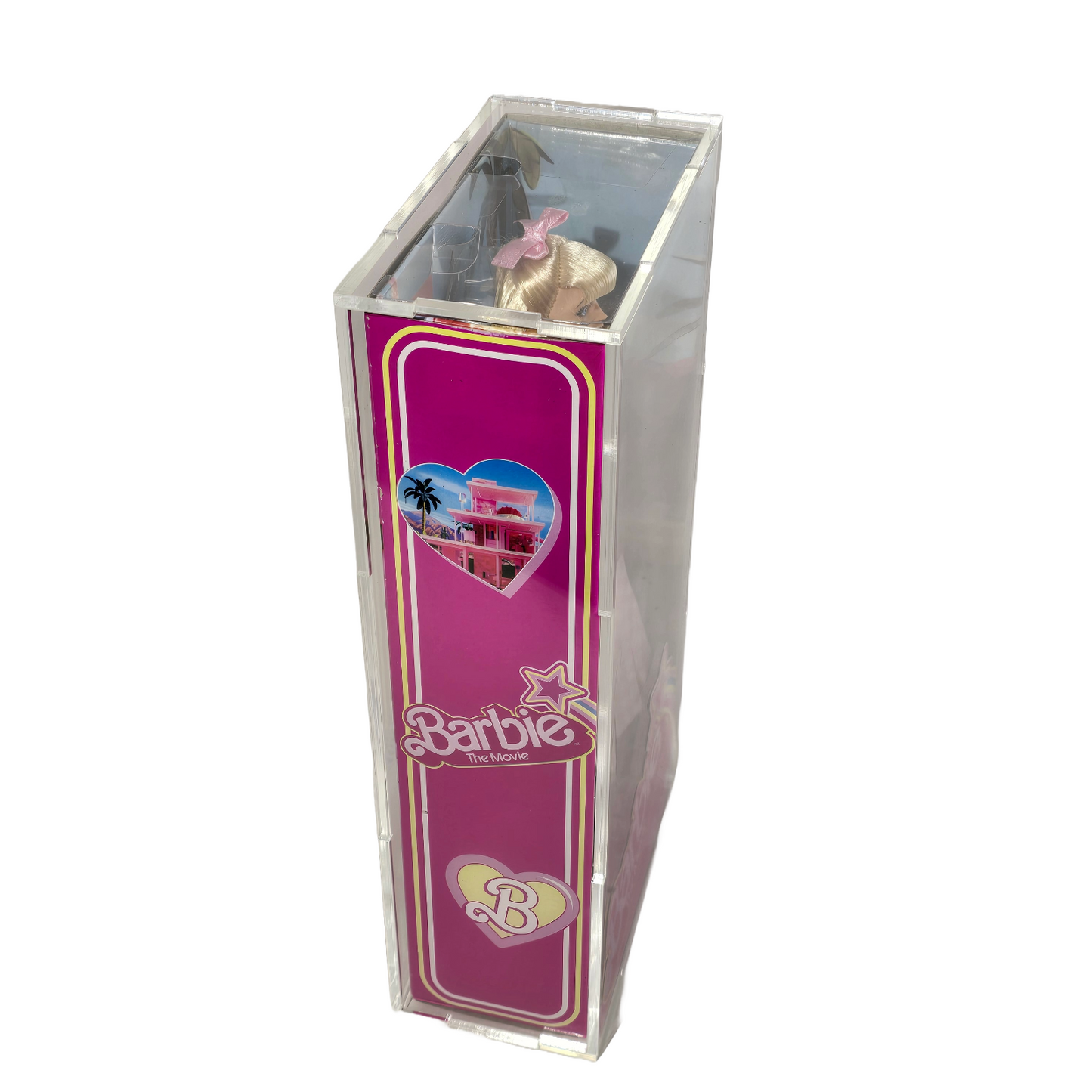 Acrylic Display Case for Barbie The Movie Doll