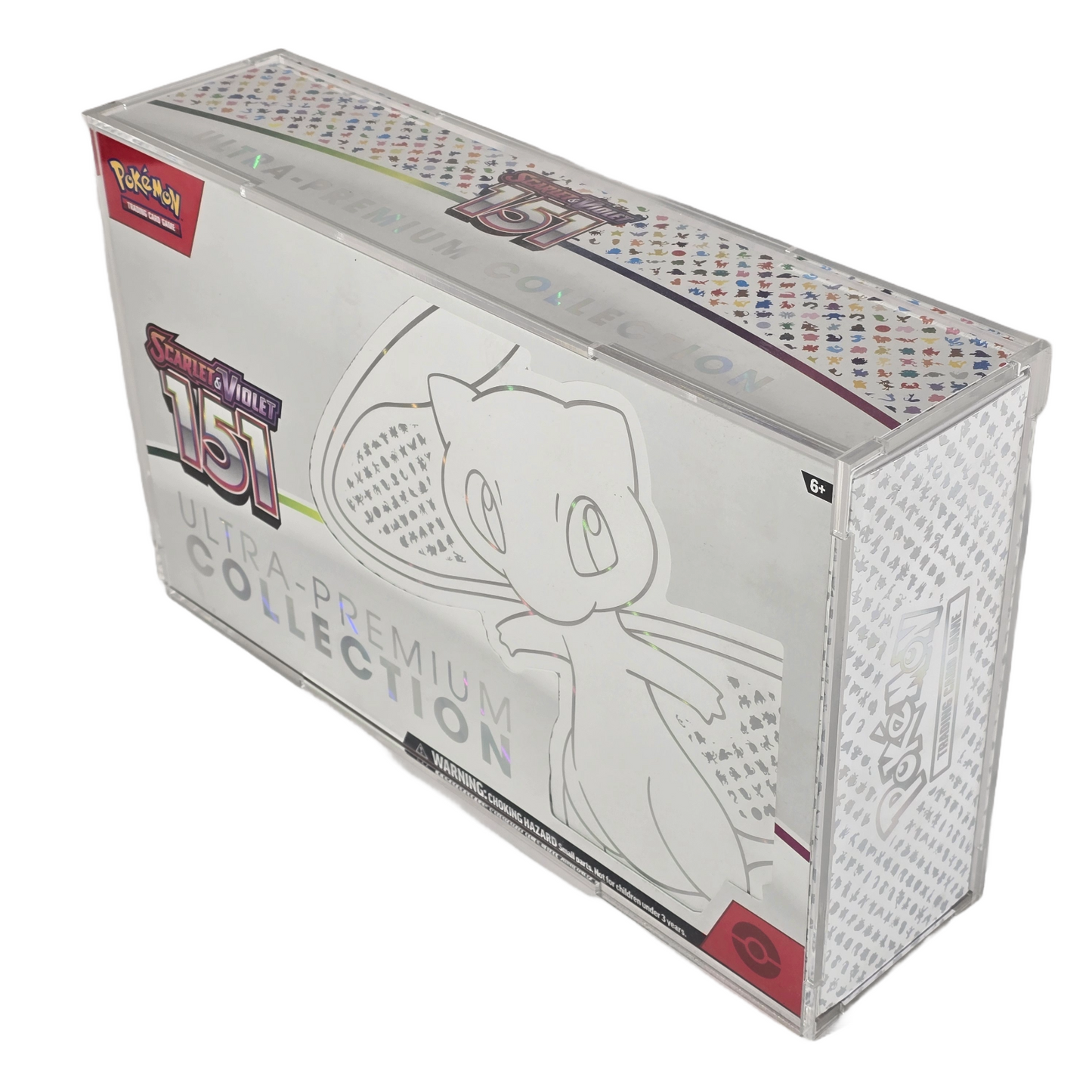 Acrylic Display Case for Pokemon 151 Ultra-Premium Collection Box