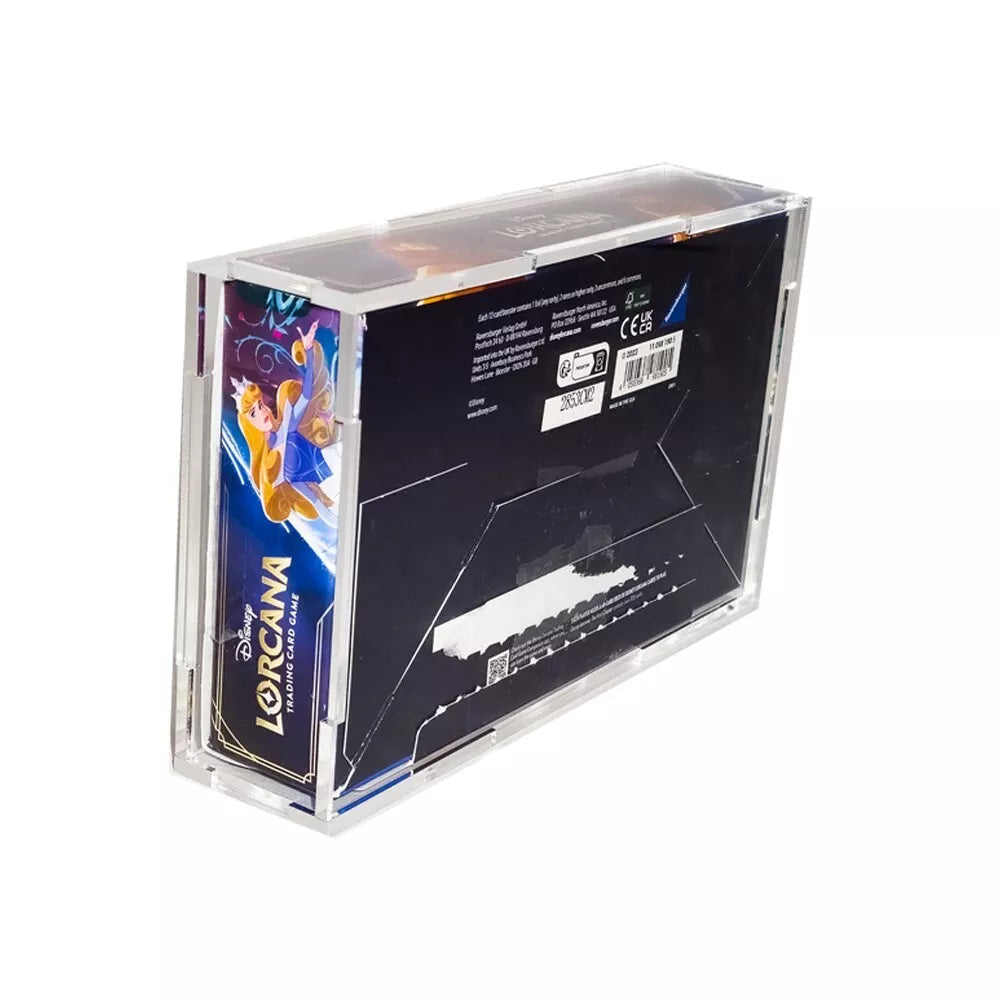 Acrylic Display Case for Lorcana The First Chapter Booster Box Display Safes Acrylic Display Case for Lorcana The First Chapter Booster Box Display Safes